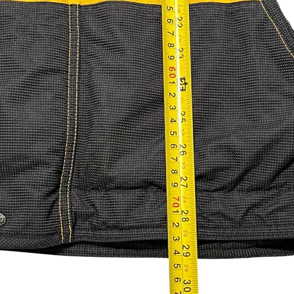 Descente Ski Snowboard Jacket Men’s Small Yellow Dermizax Waterproof Full Zip - Picture 5 of 14